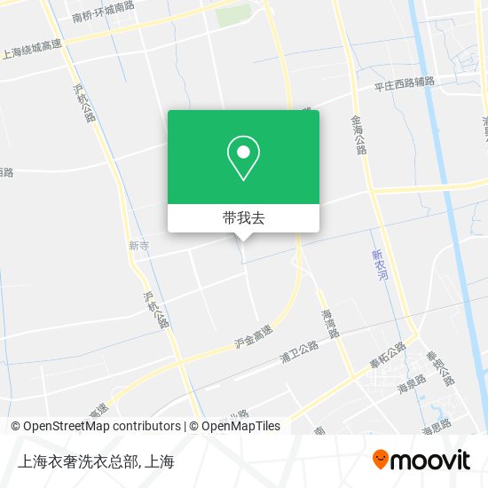 上海衣奢洗衣总部地图
