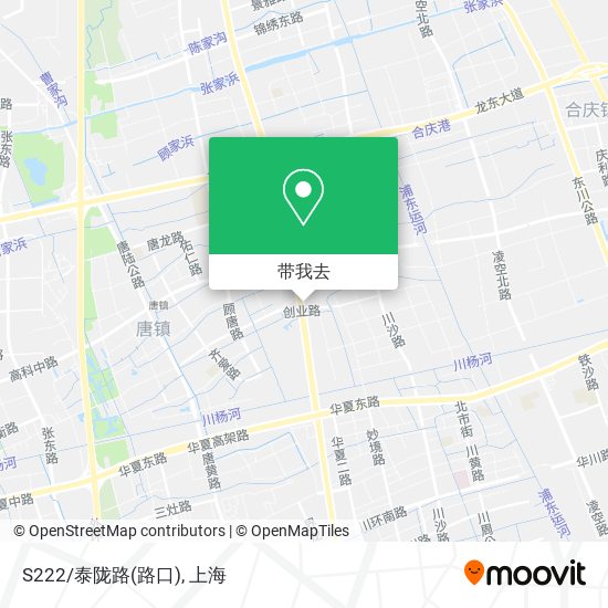S222/泰陇路(路口)地图