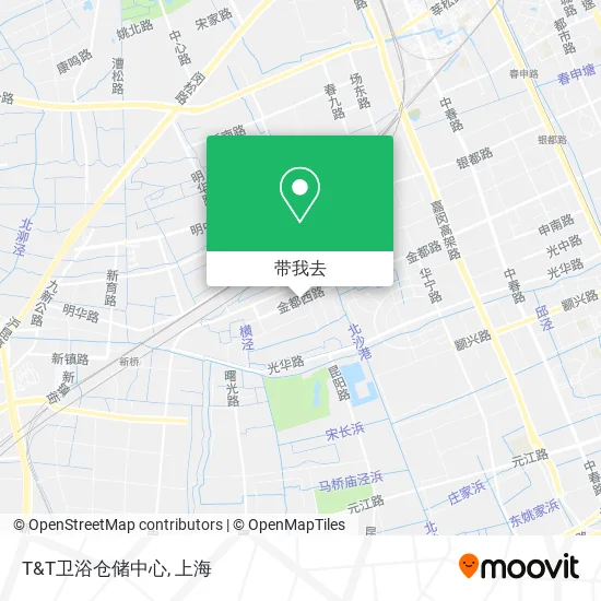T&T卫浴仓储中心地图
