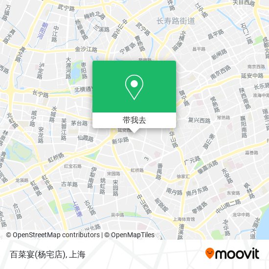 百菜宴(杨宅店)地图
