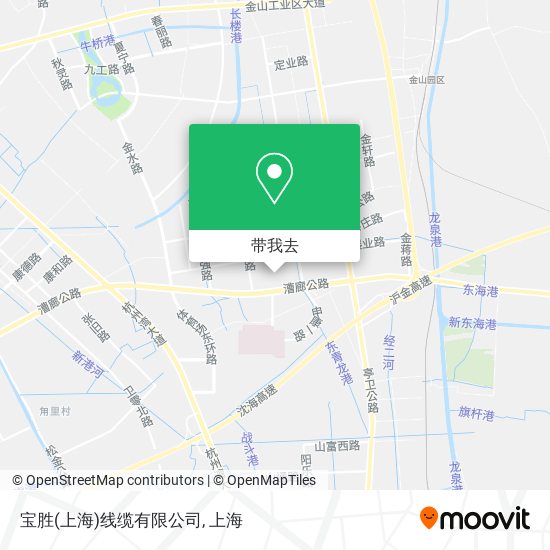 宝胜(上海)线缆有限公司地图