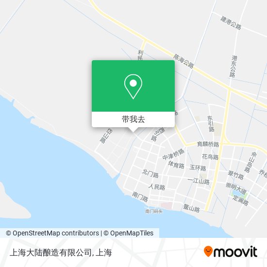 上海大陆酿造有限公司地图