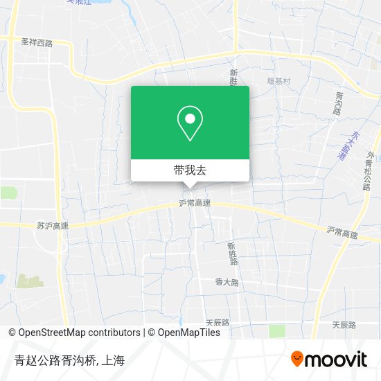 青赵公路胥沟桥地图