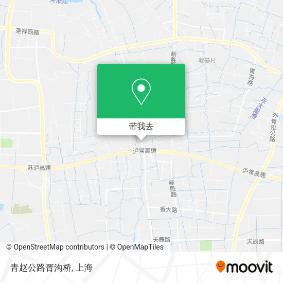 青赵公路胥沟桥地图