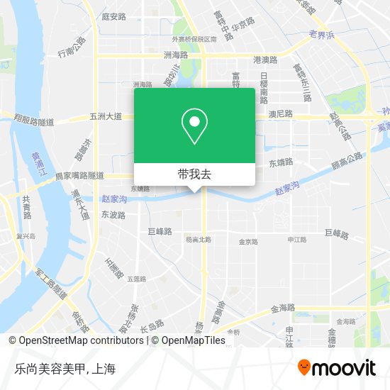 乐尚美容美甲地图