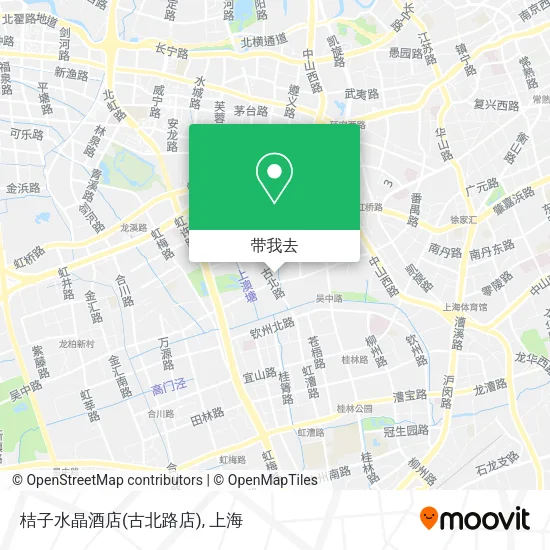桔子水晶酒店(古北路店)地图