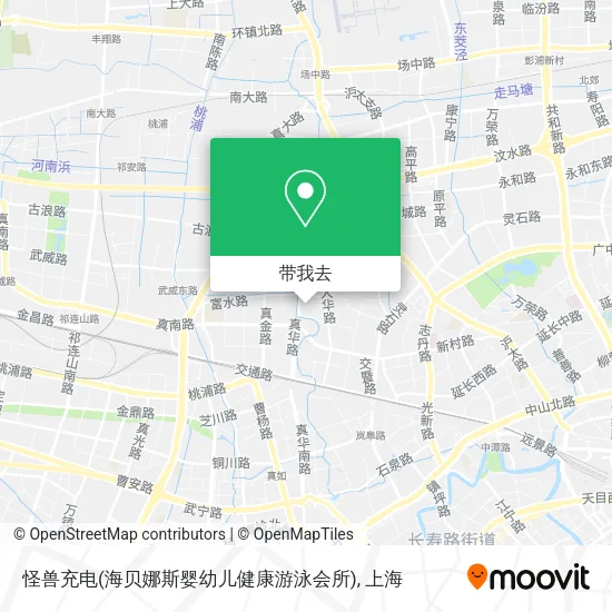 怪兽充电(海贝娜斯婴幼儿健康游泳会所)地图