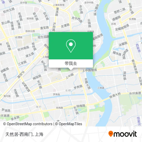 天然居-西南门地图