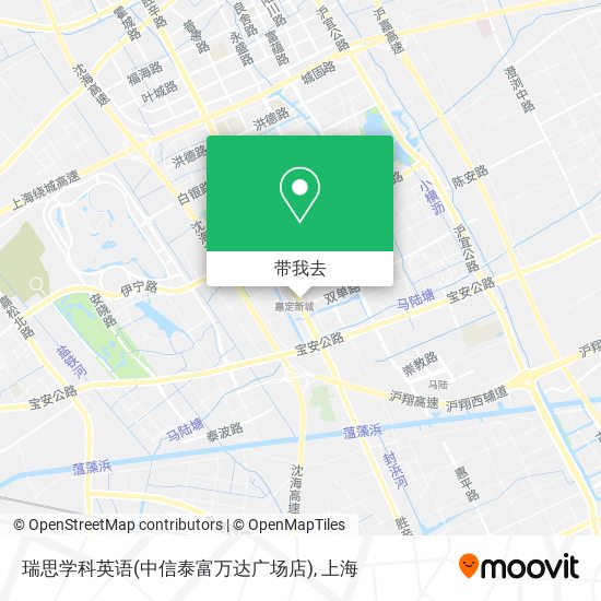 瑞思学科英语(中信泰富万达广场店)地图
