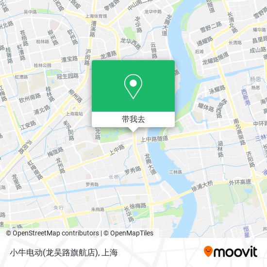 小牛电动(龙吴路旗航店)地图