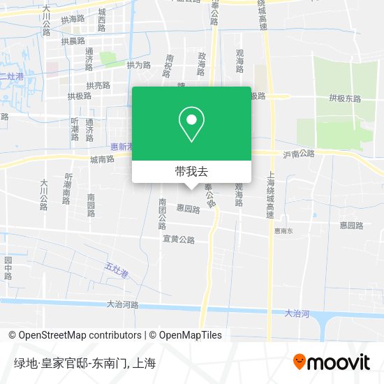 绿地·皇家官邸-东南门地图
