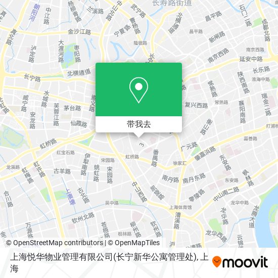上海悦华物业管理有限公司(长宁新华公寓管理处)地图