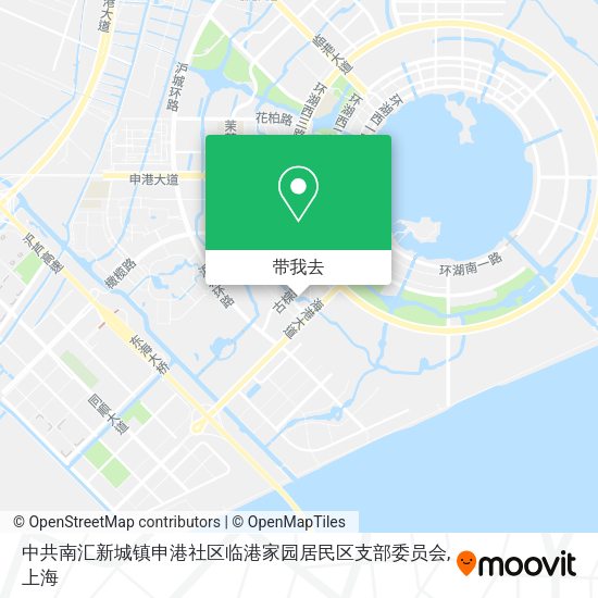 中共南汇新城镇申港社区临港家园居民区支部委员会地图
