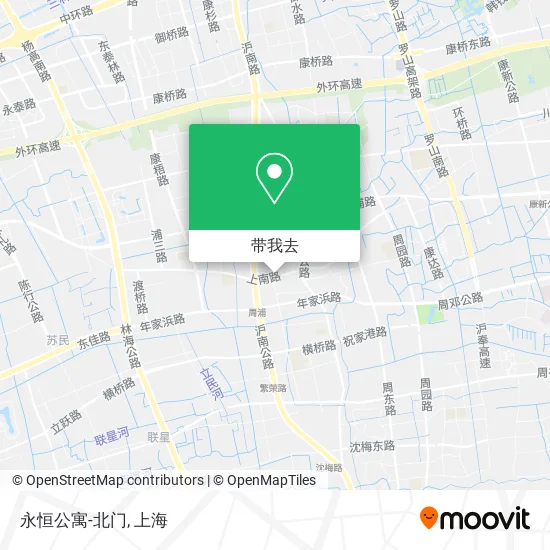 永恒公寓-北门地图