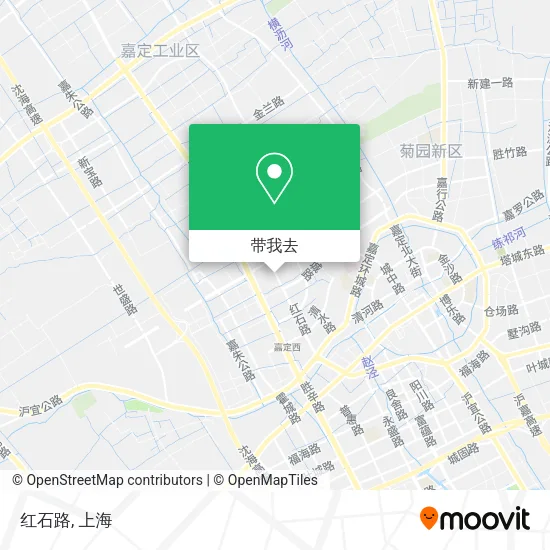 红石路地图