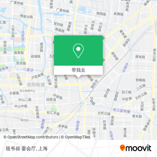 筱爷叔·宴会厅地图
