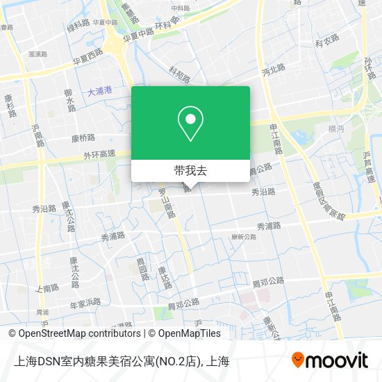 上海DSN室内糖果美宿公寓(NO.2店)地图