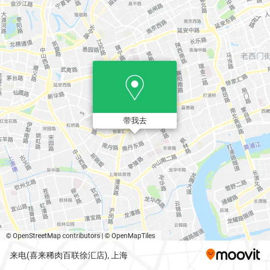 来电(喜来稀肉百联徐汇店)地图