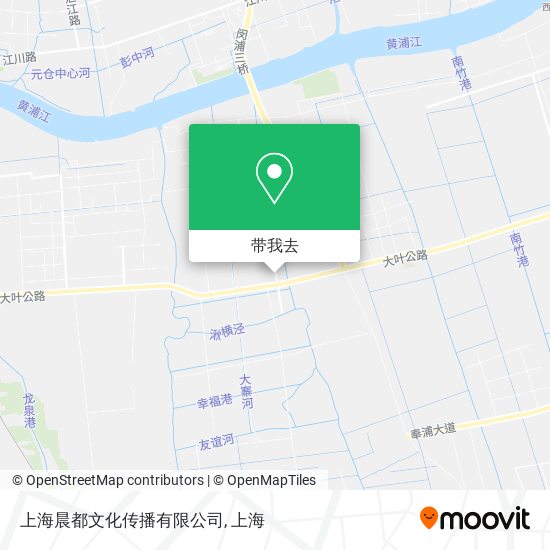 上海晨都文化传播有限公司地图