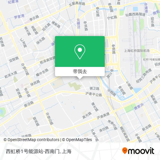 西虹桥1号能源站-西南门地图