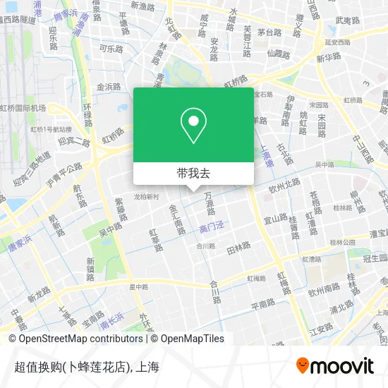 超值换购(卜蜂莲花店)地图