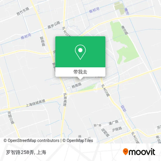罗智路258弄地图