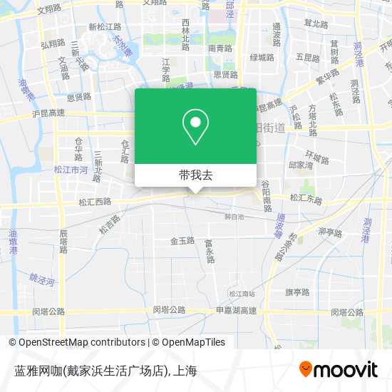 蓝雅网咖(戴家浜生活广场店)地图