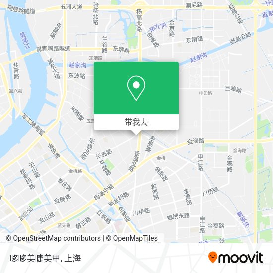 哆哆美睫美甲地图