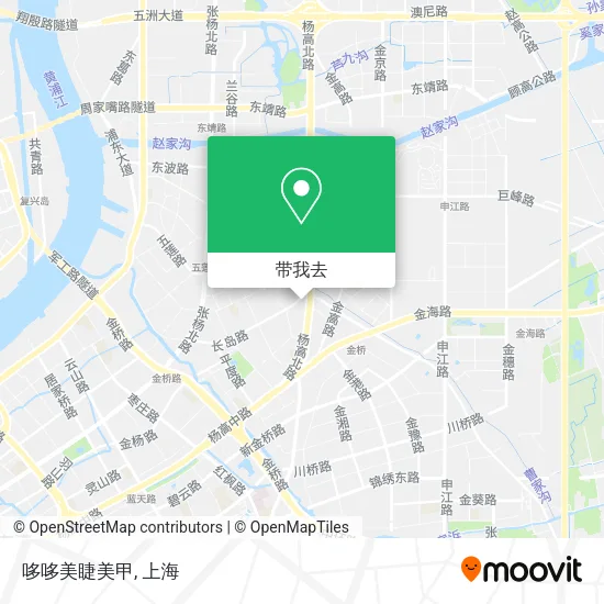 哆哆美睫美甲地图