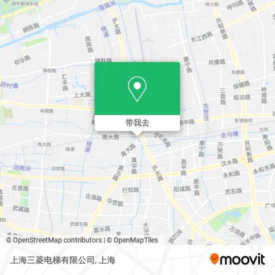 上海三菱电梯有限公司地图