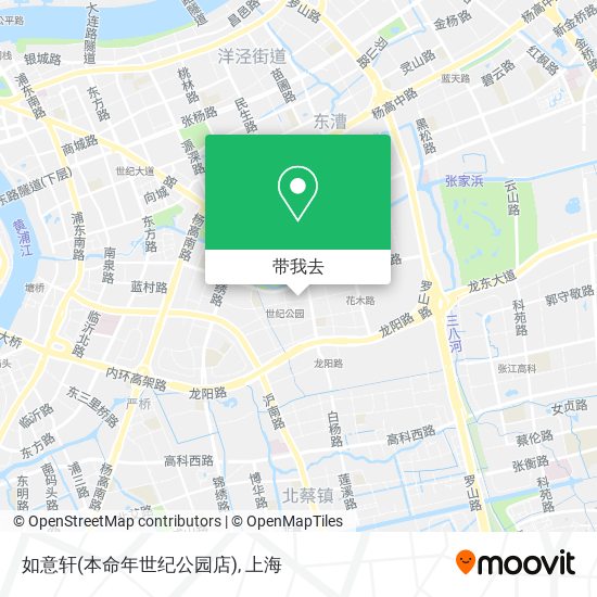 如意轩(本命年世纪公园店)地图