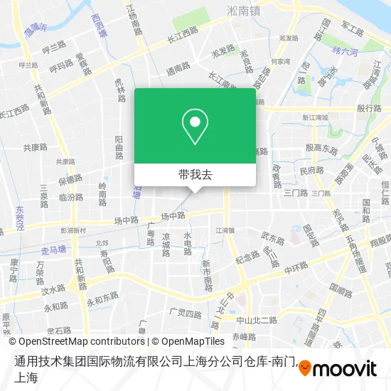 通用技术集团国际物流有限公司上海分公司仓库-南门地图
