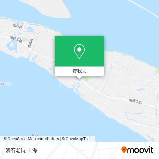 潘石老街地图