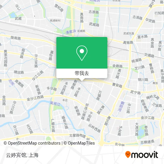 云婷宾馆地图