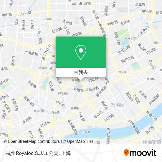杭州Royaloc.S.J.Lu公寓地图