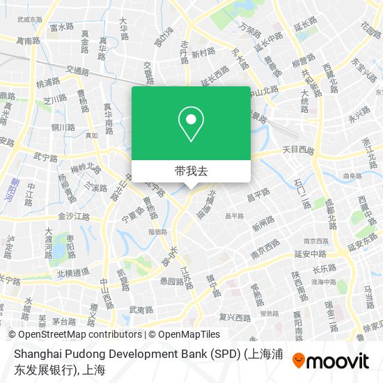 Shanghai Pudong Development Bank (SPD) (上海浦东发展银行)地图