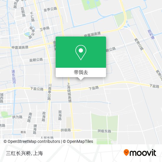 三红长兴桥地图