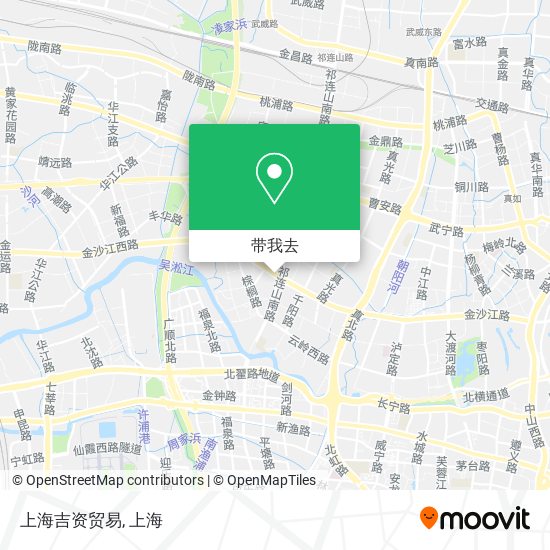 上海吉资贸易地图