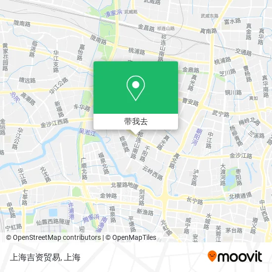 上海吉资贸易地图