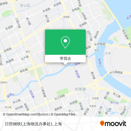 日照钢铁(上海物流办事处)地图