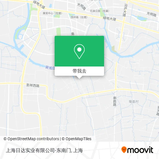 上海日达实业有限公司-东南门地图