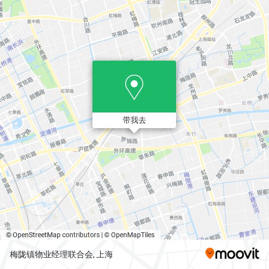 梅陇镇物业经理联合会地图