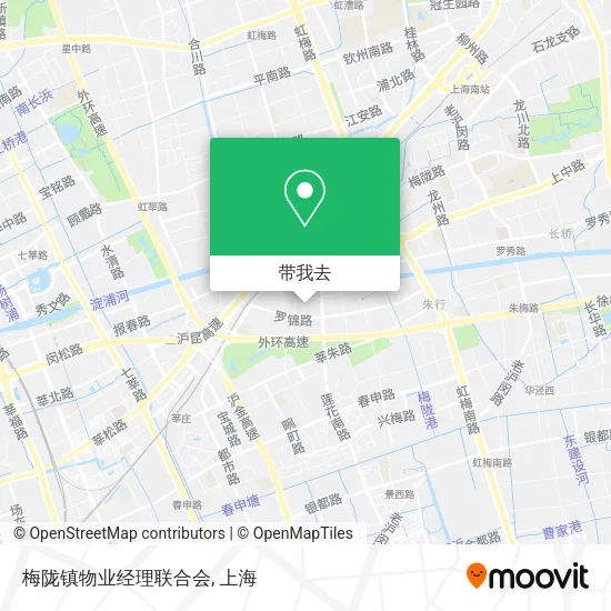 梅陇镇物业经理联合会地图