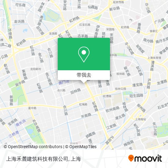 上海禾麓建筑科技有限公司地图