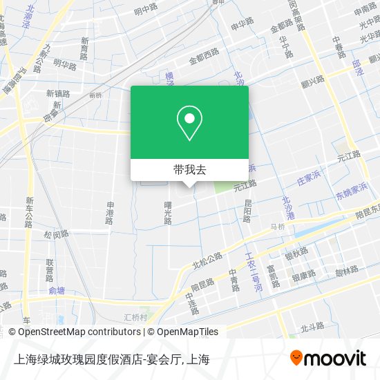 上海绿城玫瑰园度假酒店-宴会厅地图
