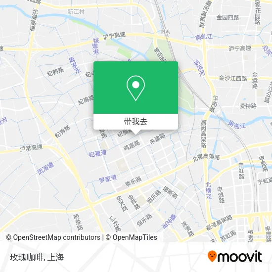 玫瑰咖啡地图