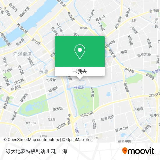 绿大地蒙特梭利幼儿园地图