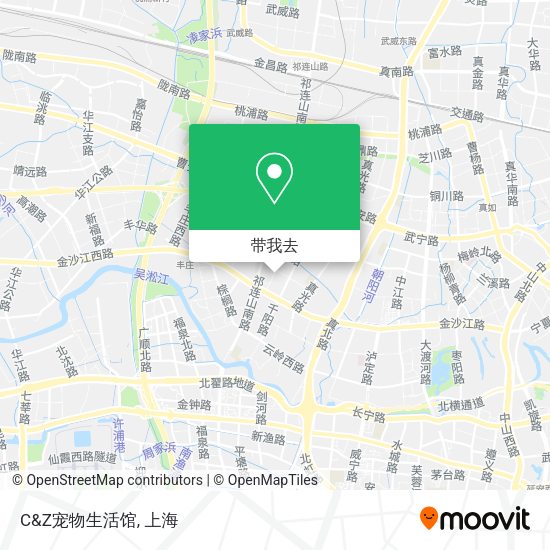 C&Z宠物生活馆地图