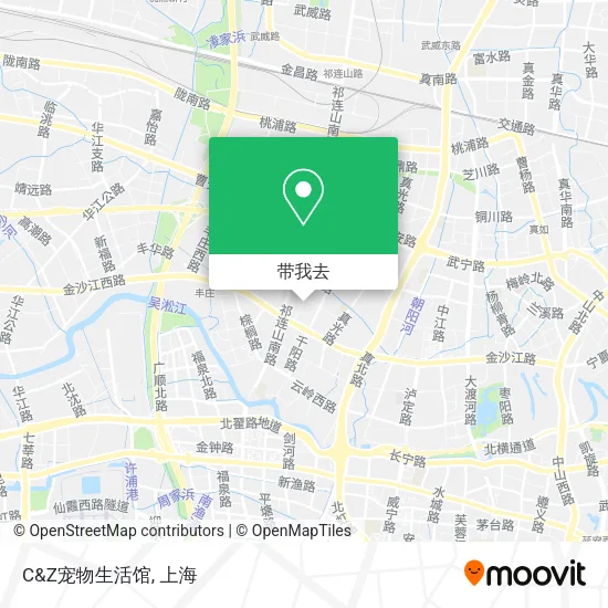 C&Z宠物生活馆地图