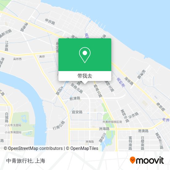 中青旅行社地图